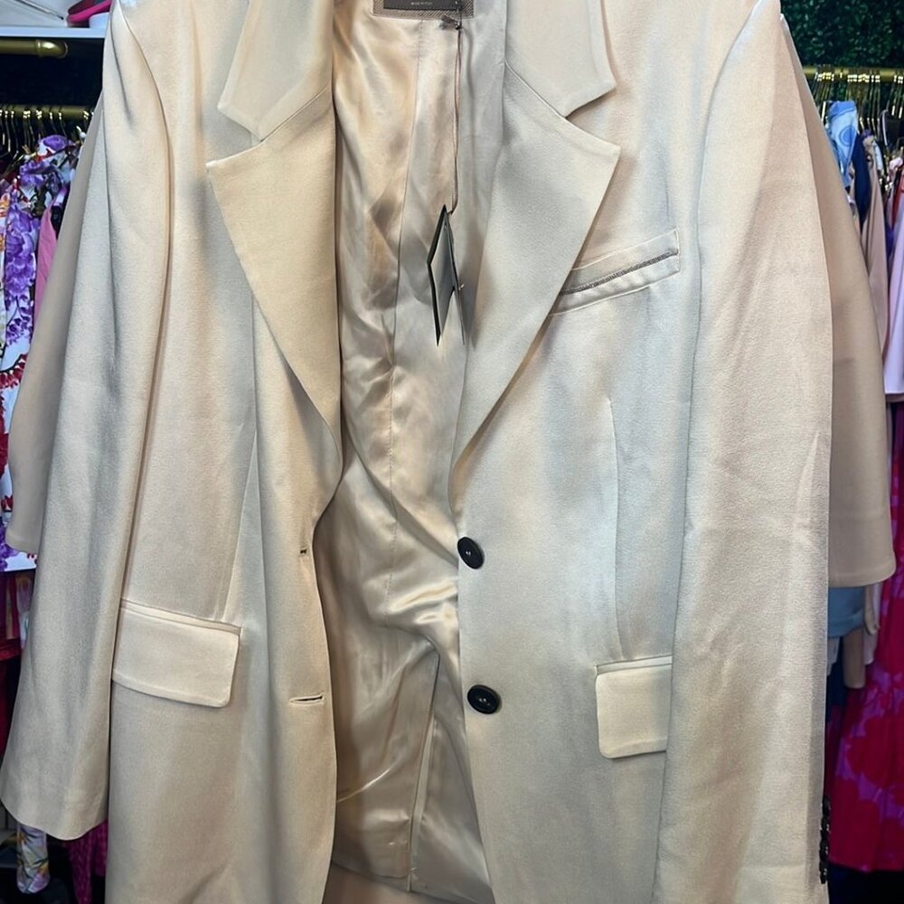 PESERICO BEIGE BLAZER - Picture 2 of 2